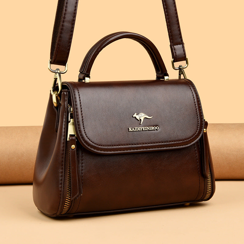Sac cabas et sac bandoulière rétro haut de gamme texturé