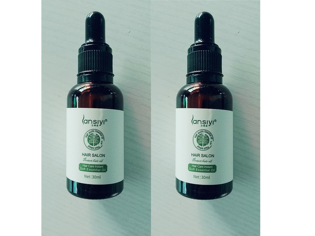 Huile essentielle pour les soins capillaires