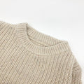Combinaison-pull oversize en coton pour enfants, vêtements d'hiver décontractés