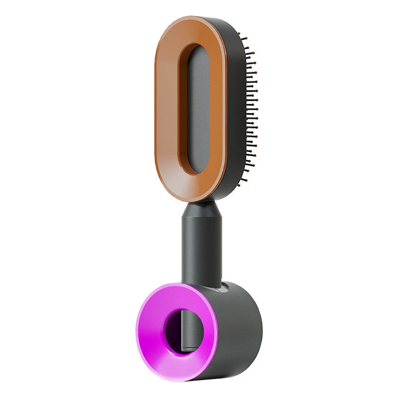 Brosse à cheveux autonettoyante pour femmes, nettoyage en une seule étape, anti-chute de cheveux, massage du cuir chevelu par airbag, peigne antistatique.