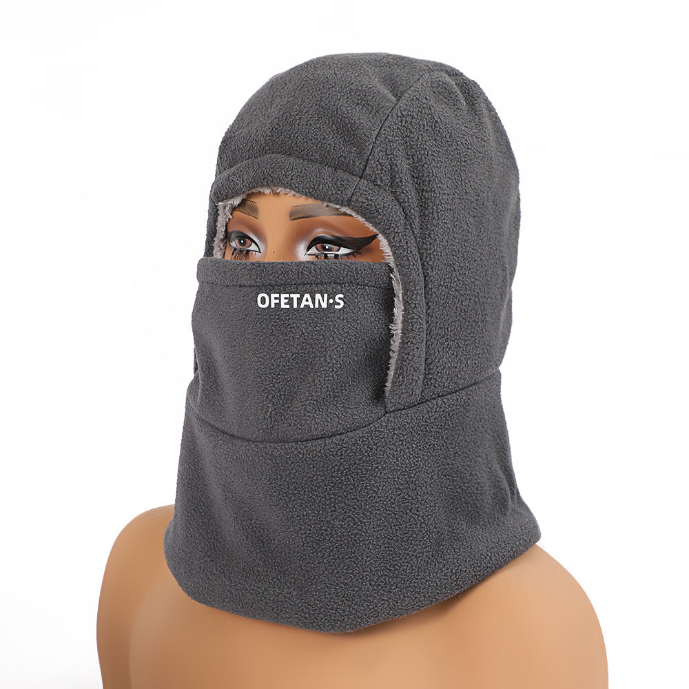 Cache-cou et masque facial d'hiver tout-en-un, chapeau d'extérieur