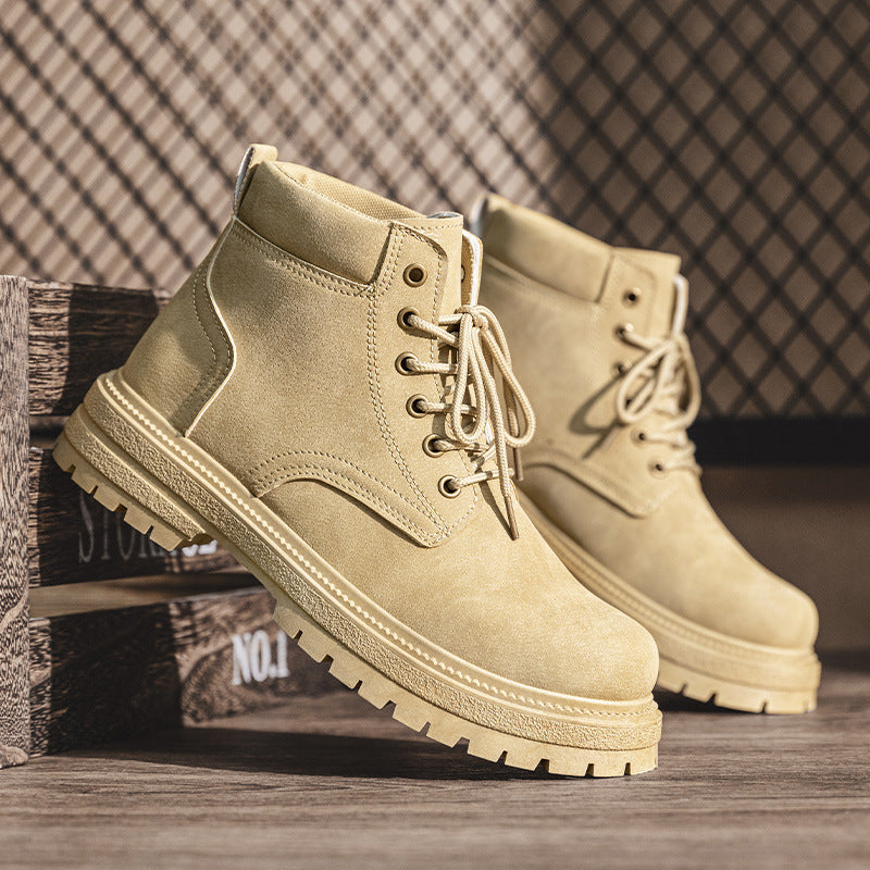 Bottes Dr. Martens décontractées et tendance pour hommes, faciles à assortir