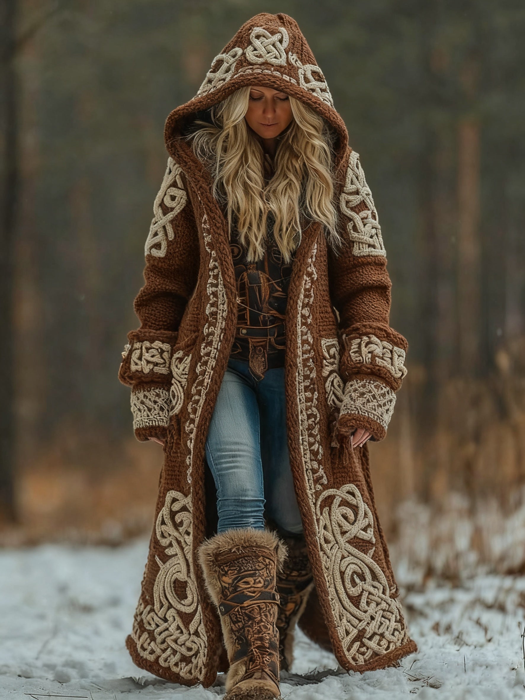 Nouvelle veste cape décontractée à capuche imprimée en 3D