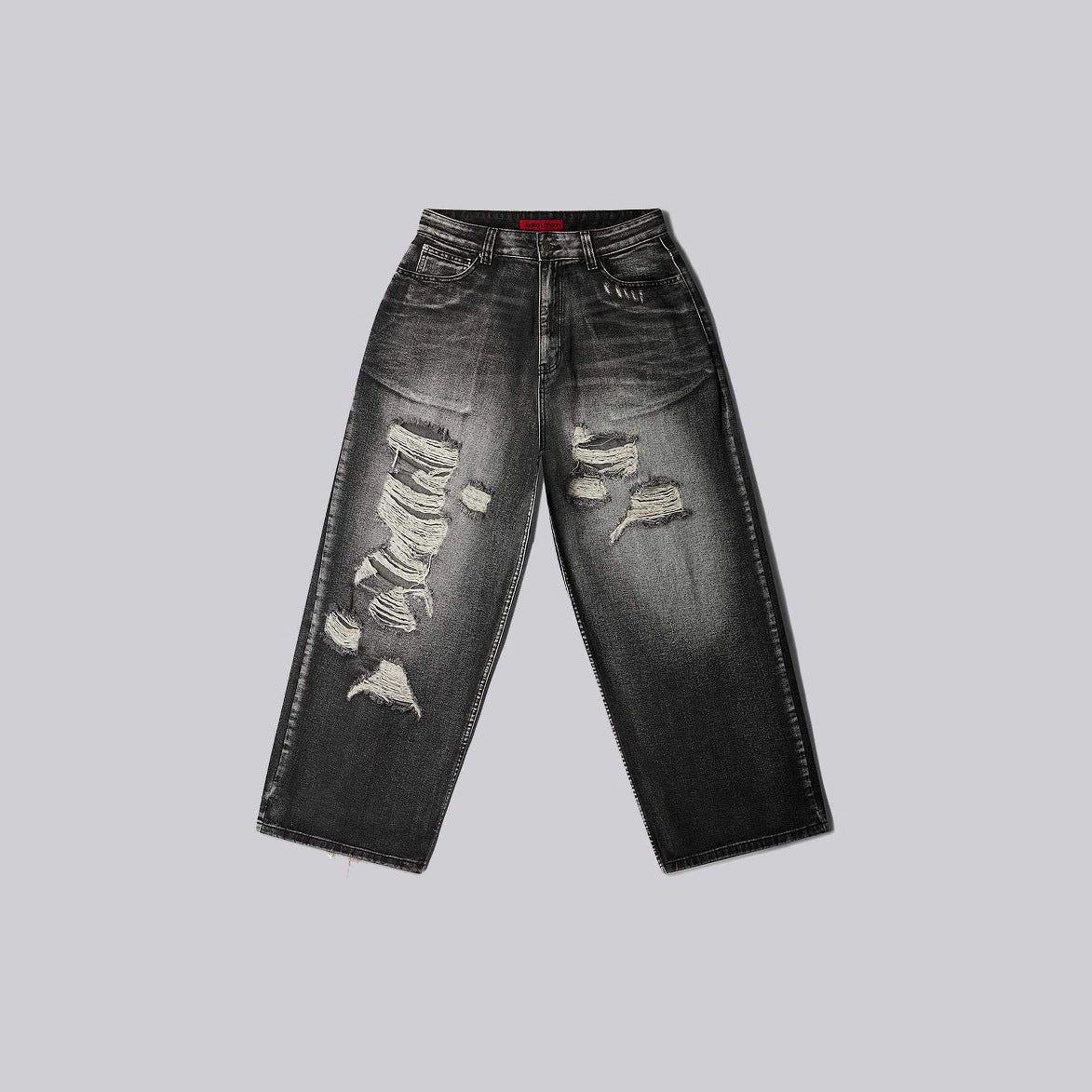 Pantalons droits streetwear rétro Y2K pour hommes et femmes