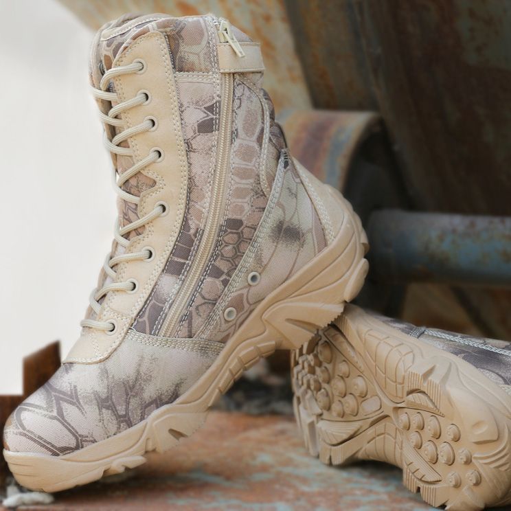 Combinaison unisexe spéciale d'extérieur à imprimé python camouflage
