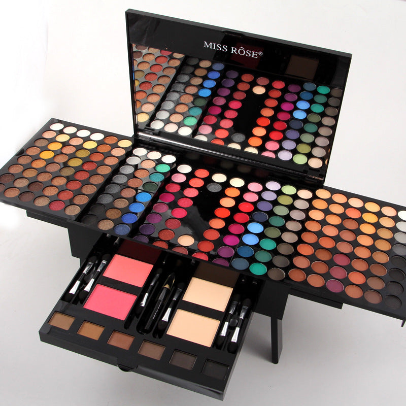 Coffret de 180 fards à paupières et blush, palette de maquillage personnalisée en forme de piano
