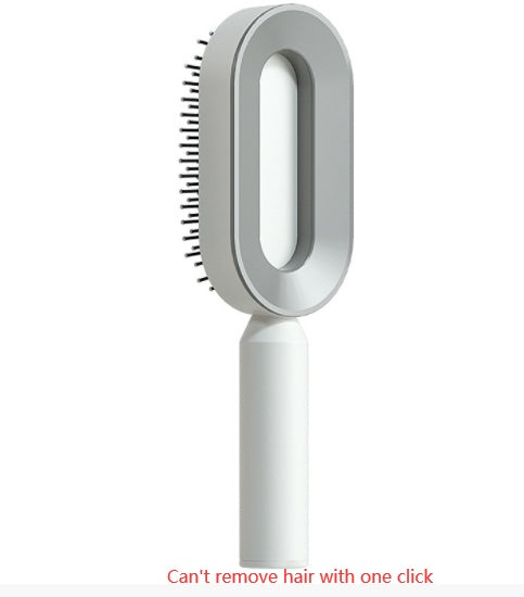 Brosse à cheveux autonettoyante pour femmes, nettoyage en une seule étape, anti-chute de cheveux, massage du cuir chevelu par airbag, peigne antistatique.