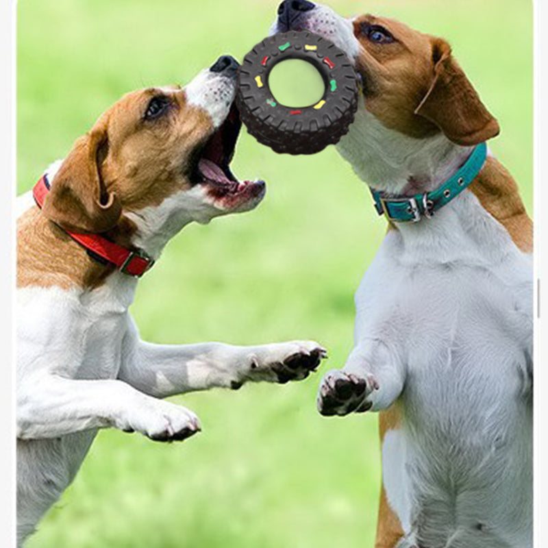 Jouets pour chiens à colle Small Tire Pet Vociations