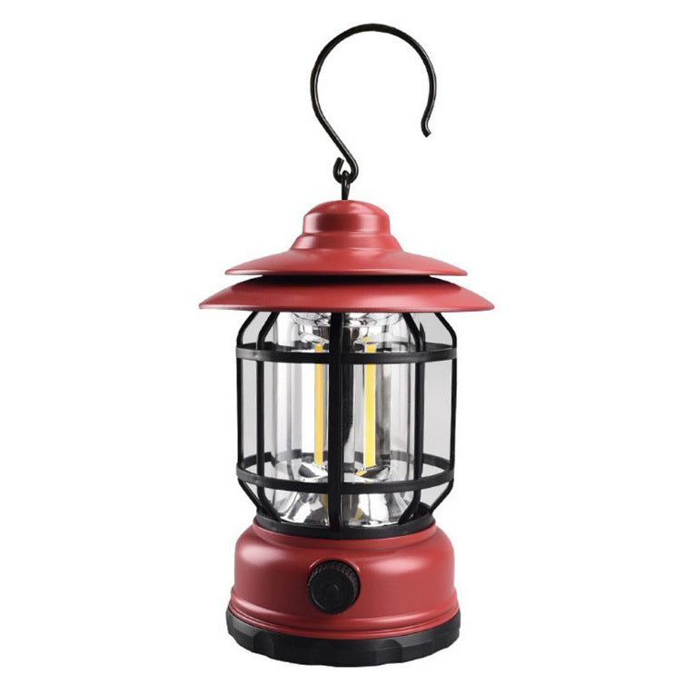 Lampe d'ambiance LED de recharge pour le camping en extérieur