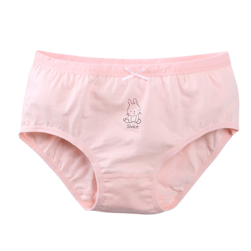 Culotte triangle en coton pour filles - Motifs amusants