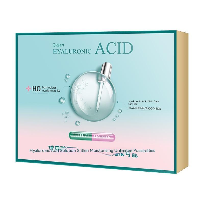 Coffret de soins du visage à l'acide hyaluronique