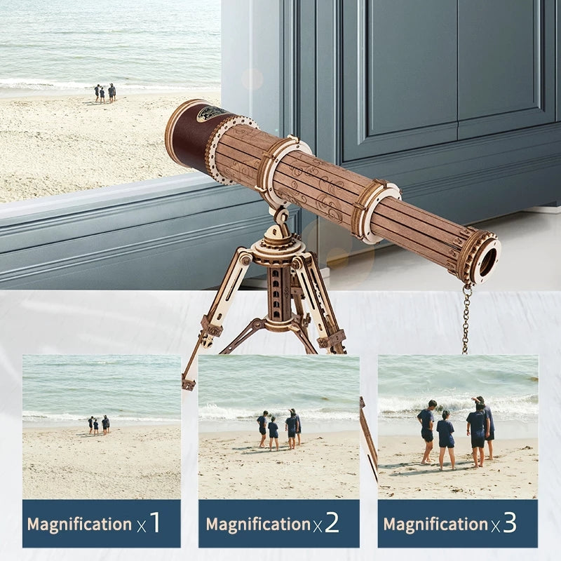Jeu de puzzle 3D en bois à assembler - Jouet pour enfants